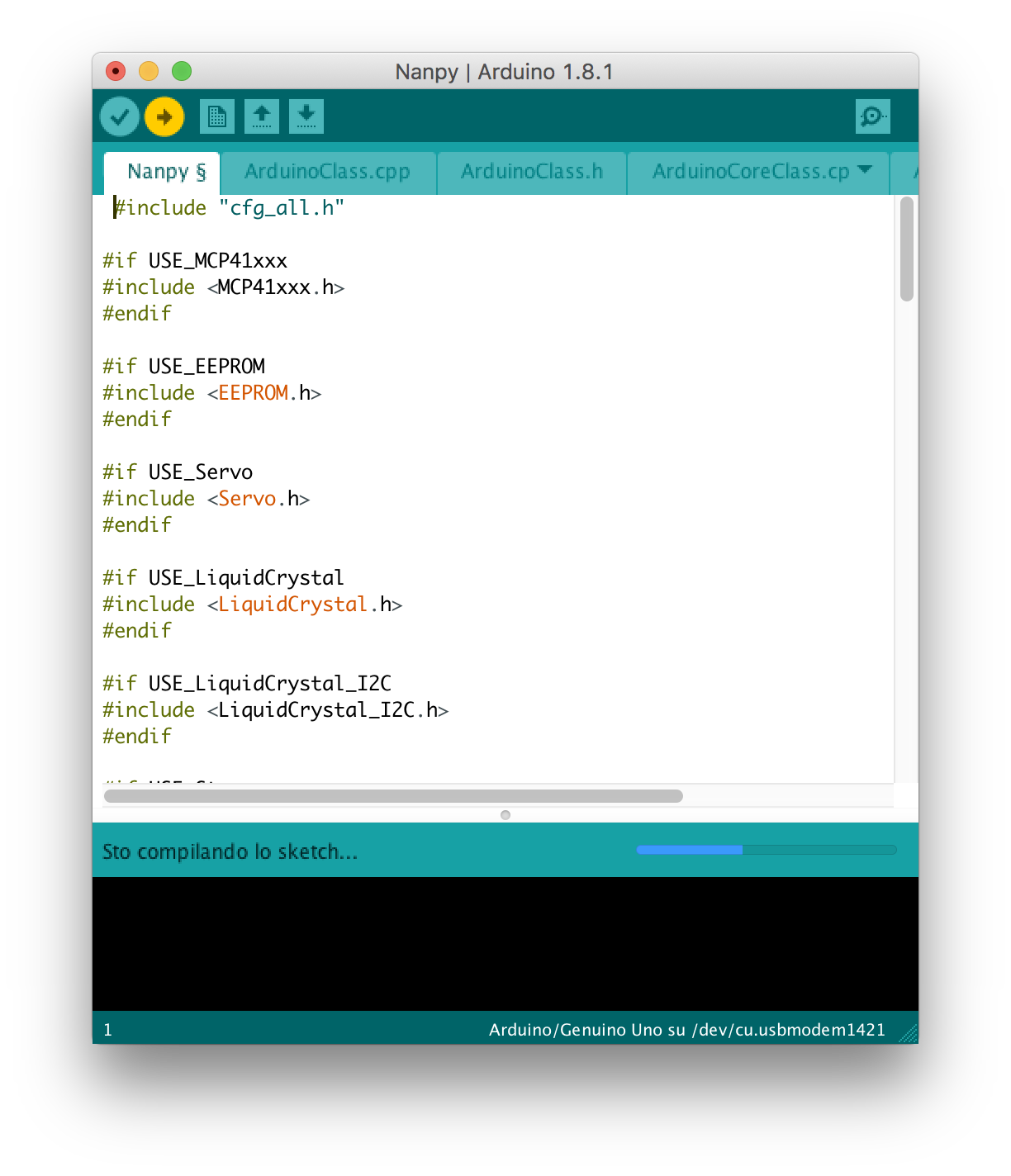 Arduino Nanpy firmware