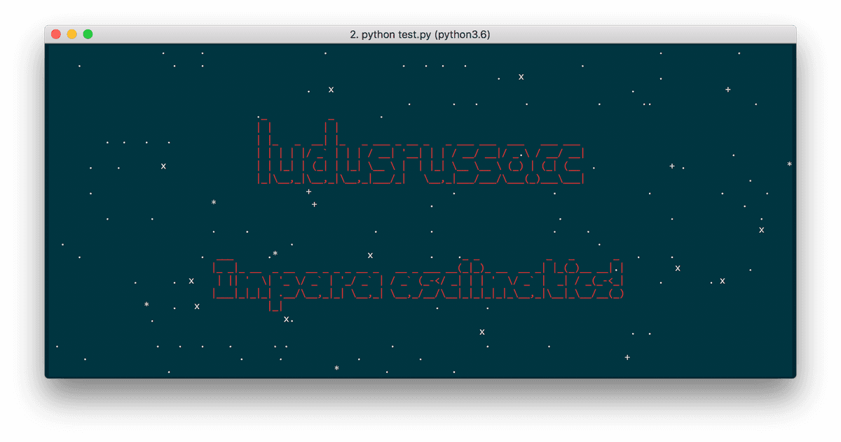 Divertiamoci sviluppando UI da terminale con ASCIIMATICS