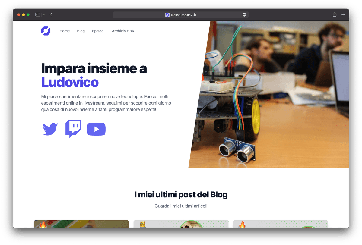 Ho rifatto il blog (di nuovo)!