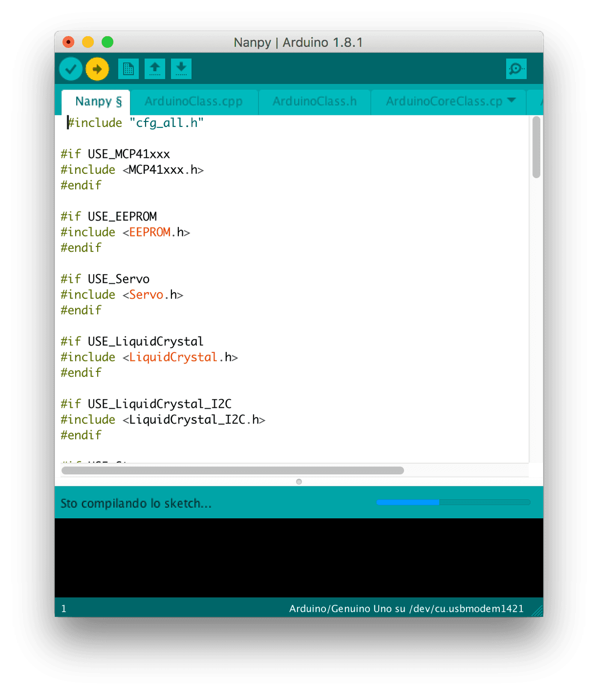 Arduino Nanpy firmware