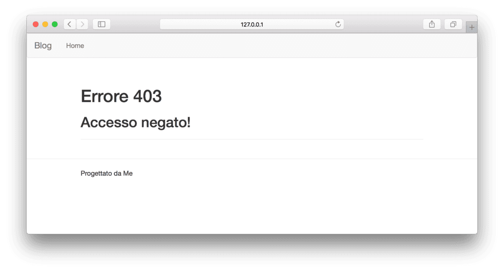 Accesso Negato