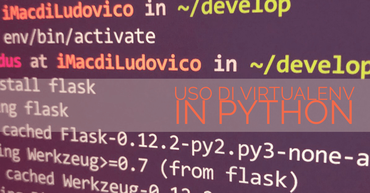 Virtualenv in Python