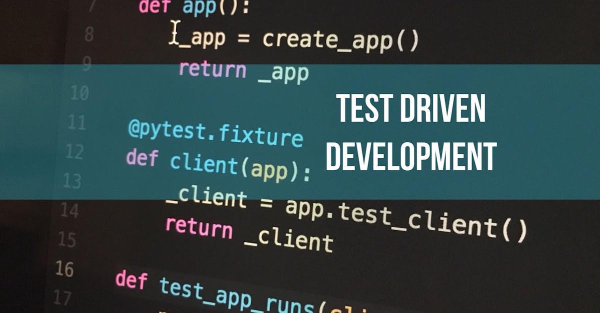 Cosa è il Test Driven Development (TDD) e perchè lo utilizzo?