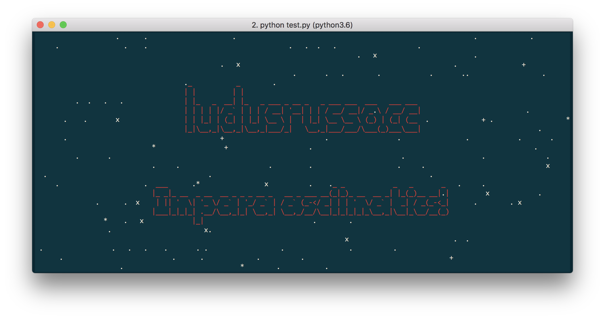 Asciimatics Python Divertiamoci sviluppando UI da terminale con ASCIIMATICS | @ludusrusso